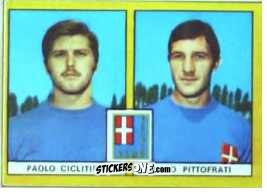 Sticker Ciclitira / Pittofrati - Calciatori 1969-1970. Mexico 70
 n. B45 - Edis