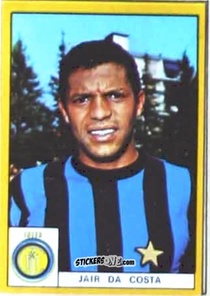 Cromo Da Costa - Calciatori 1969-1970. Mexico 70
 n. A89 - Edis