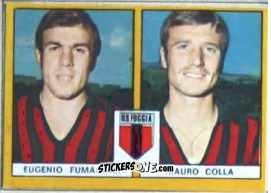 Figurina Fumagalli / Colla - Calciatori 1969-1970. Mexico 70
 n. B50 - Edis