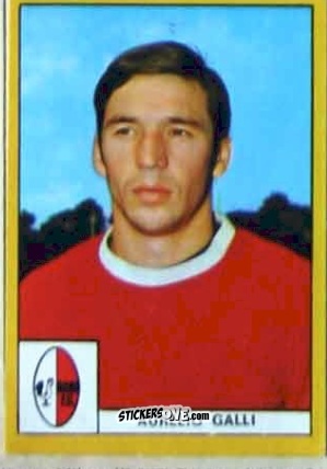 Figurina Galli - Calciatori 1969-1970. Mexico 70
 n. A13 - Edis