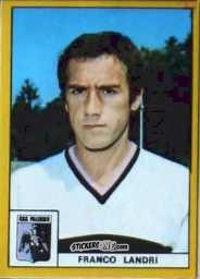 Cromo Landri - Calciatori 1969-1970. Mexico 70
 n. A183 - Edis