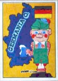 Cromo Map / Flag - Calciatori 1969-1970. Mexico 70
 n. WC12 - Edis