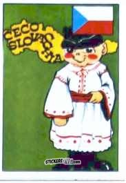 Figurina Map / Flag - Calciatori 1969-1970. Mexico 70
 n. WC15 - Edis