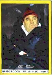 Figurina Nereo Rocco - Calciatori 1969-1970. Mexico 70
 n. C4 - Edis