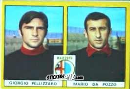 Cromo Pellizzaro / Da Pozzo - Calciatori 1969-1970. Mexico 70
 n. B73 - Edis