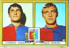Sticker Piampiani / Ferrari - Calciatori 1969-1970. Mexico 70
 n. B58 - Edis