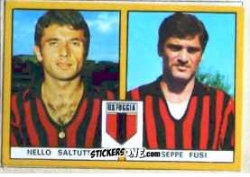 Figurina Saltutti / Fusi - Calciatori 1969-1970. Mexico 70
 n. B56 - Edis