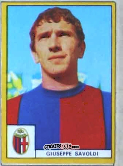 Cromo Savoldi - Calciatori 1969-1970. Mexico 70
 n. A28 - Edis