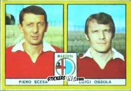 Cromo Scesa / Ossola - Calciatori 1969-1970. Mexico 70
 n. B74 - Edis
