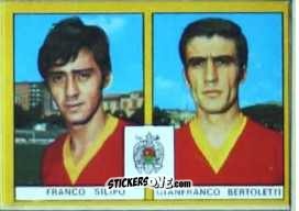 Sticker Silipo / Bertoletti - Calciatori 1969-1970. Mexico 70
 n. B26 - Edis