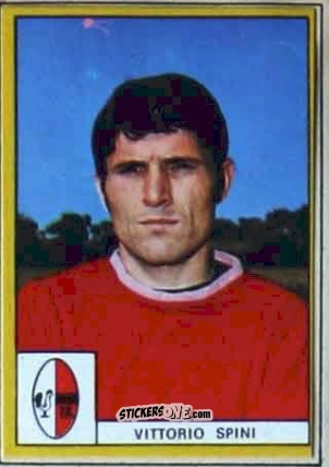 Figurina Spini - Calciatori 1969-1970. Mexico 70
 n. A6 - Edis