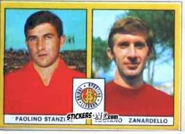 Sticker Stanzial / Zanardello - Calciatori 1969-1970. Mexico 70
 n. B72 - Edis