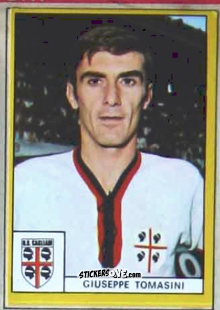 Cromo Tomasini - Calciatori 1969-1970. Mexico 70
 n. A55 - Edis