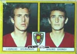 Cromo Vignando / Giorgi - Calciatori 1969-1970. Mexico 70
 n. B123 - Edis