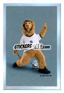 Cromo Official Mascot - FIFA World Cup 2006 Germany. Mini sticker-set
 n. 3 - Panini