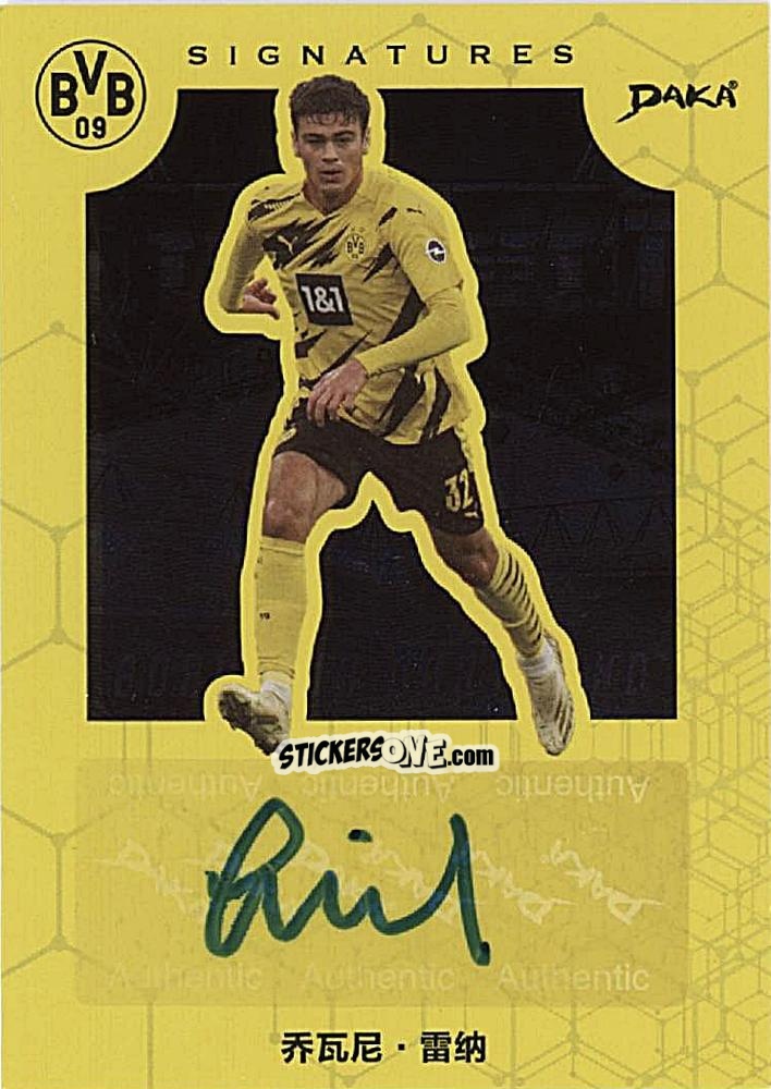 Cromo Giovanni Reyna - Borussia Dortmund 2020-2021
 n. AU-GR - DAKA