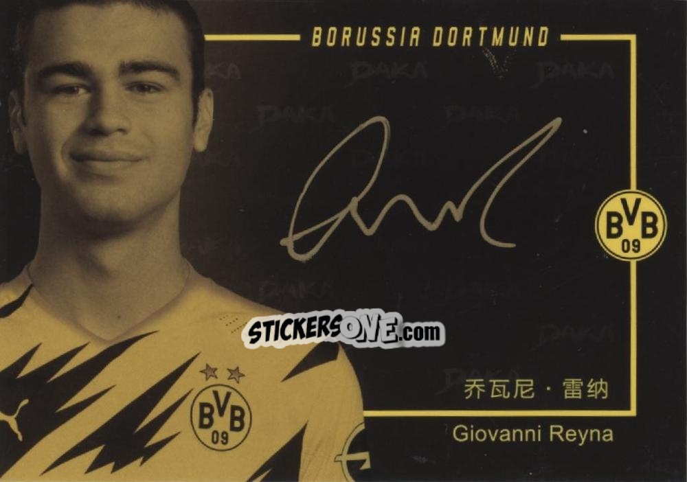 Cromo Giovanni Reyna - Borussia Dortmund 2020-2021
 n. SPAU-GR - DAKA