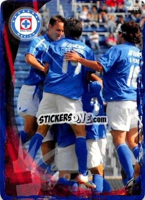 Sticker Cruz Azul - Futbol Mexicano. Cruz Azul 2009-2010
 n. 56 - IMAGICS