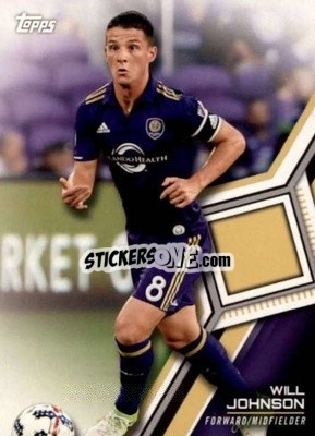 Sticker Will Johnson - MLS 2018
 n. 2 - Topps