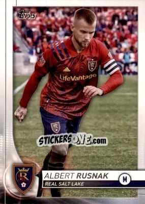 Sticker Albert Rusnak - MLS 2020
 n. 133 - Topps