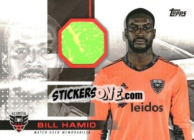 Sticker Bill Hamid - MLS 2020
 n. JR-BH - Topps