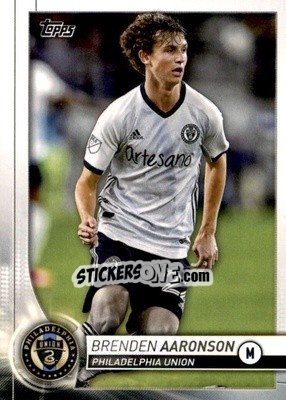 Sticker Brenden Aaronson - MLS 2020
 n. 106 - Topps