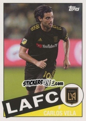 Sticker Carlos Vela - MLS 2020
 n. TT-2 - Topps