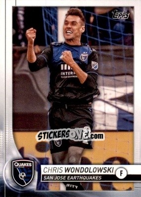 Figurina Chris Wondolowski - MLS 2020
 n. 131 - Topps