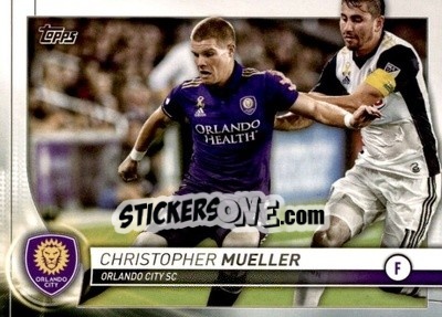 Sticker Christopher Mueller - MLS 2020
 n. 88 - Topps