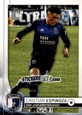 Figurina Cristian Espinoza - MLS 2020
 n. 103 - Topps