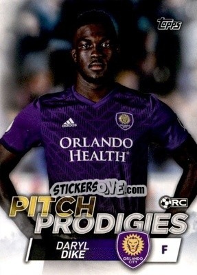 Sticker Daryl Dike - MLS 2020
 n. 184 - Topps