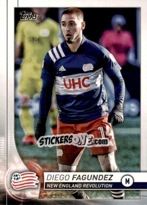 Figurina Diego Fagundez - MLS 2020
 n. 83 - Topps