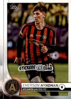 Cromo Emerson Hyndman - MLS 2020
 n. 19 - Topps