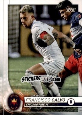 Figurina Francisco Calvo - MLS 2020
 n. 94 - Topps