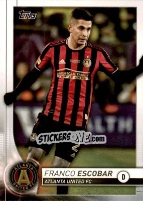Cromo Franco Escobar - MLS 2020
 n. 29 - Topps
