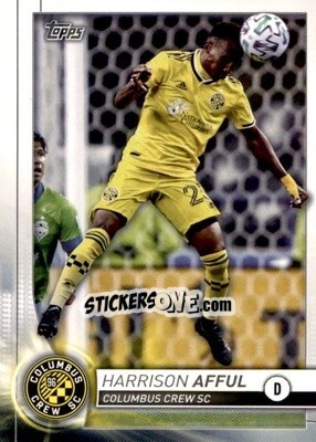 Cromo Harrison Afful - MLS 2020
 n. 33 - Topps