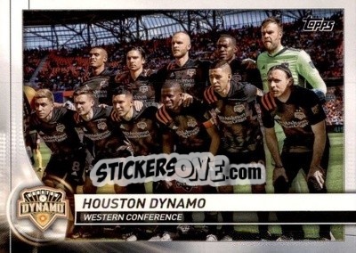 Cromo Houston Dynamo - MLS 2020
 n. 148 - Topps