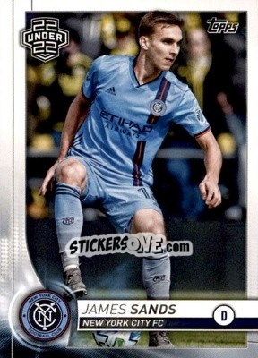 Sticker James Sands - MLS 2020
 n. 172 - Topps