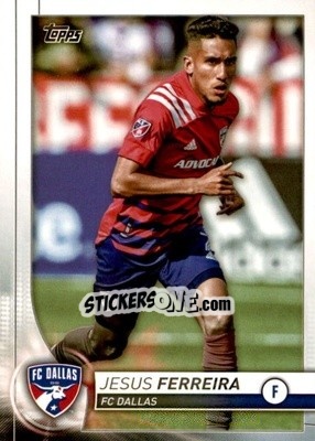 Cromo Jesus Ferreira - MLS 2020
 n. 56 - Topps