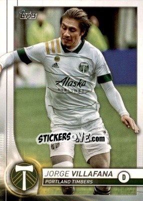 Figurina Jorge Villafana - MLS 2020
 n. 12 - Topps