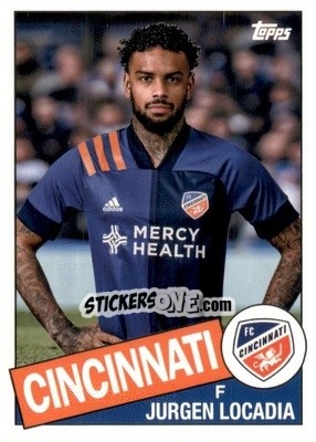 Cromo Jurgen Locadia - MLS 2020
 n. TT-16 - Topps