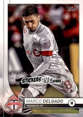 Sticker Marco Delgado - MLS 2020
 n. 114 - Topps
