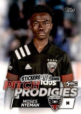 Cromo Moses Nyeman - MLS 2020
 n. 189 - Topps