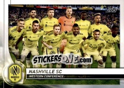 Figurina Nashville Sc - MLS 2020
 n. 147 - Topps
