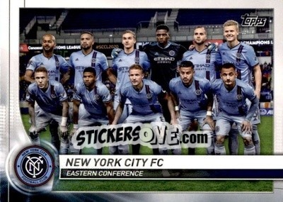 Sticker New York City FC - MLS 2020
 n. 140 - Topps