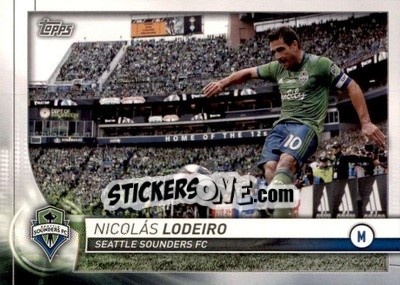 Cromo Nicolás Lodeiro - MLS 2020
 n. 111 - Topps