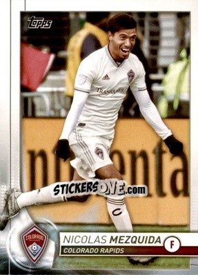 Figurina Nicolas Mezquida - MLS 2020
 n. 98 - Topps