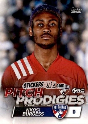 Sticker Nkosi Burgess - MLS 2020
 n. 199 - Topps