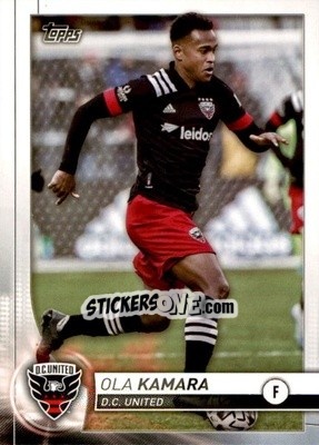 Figurina Ola Kamara - MLS 2020
 n. 60 - Topps