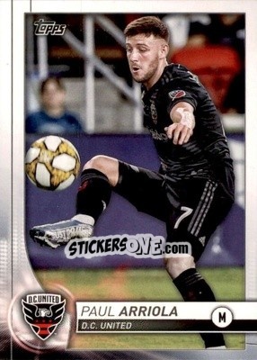 Cromo Paul Arriola - MLS 2020
 n. 87 - Topps